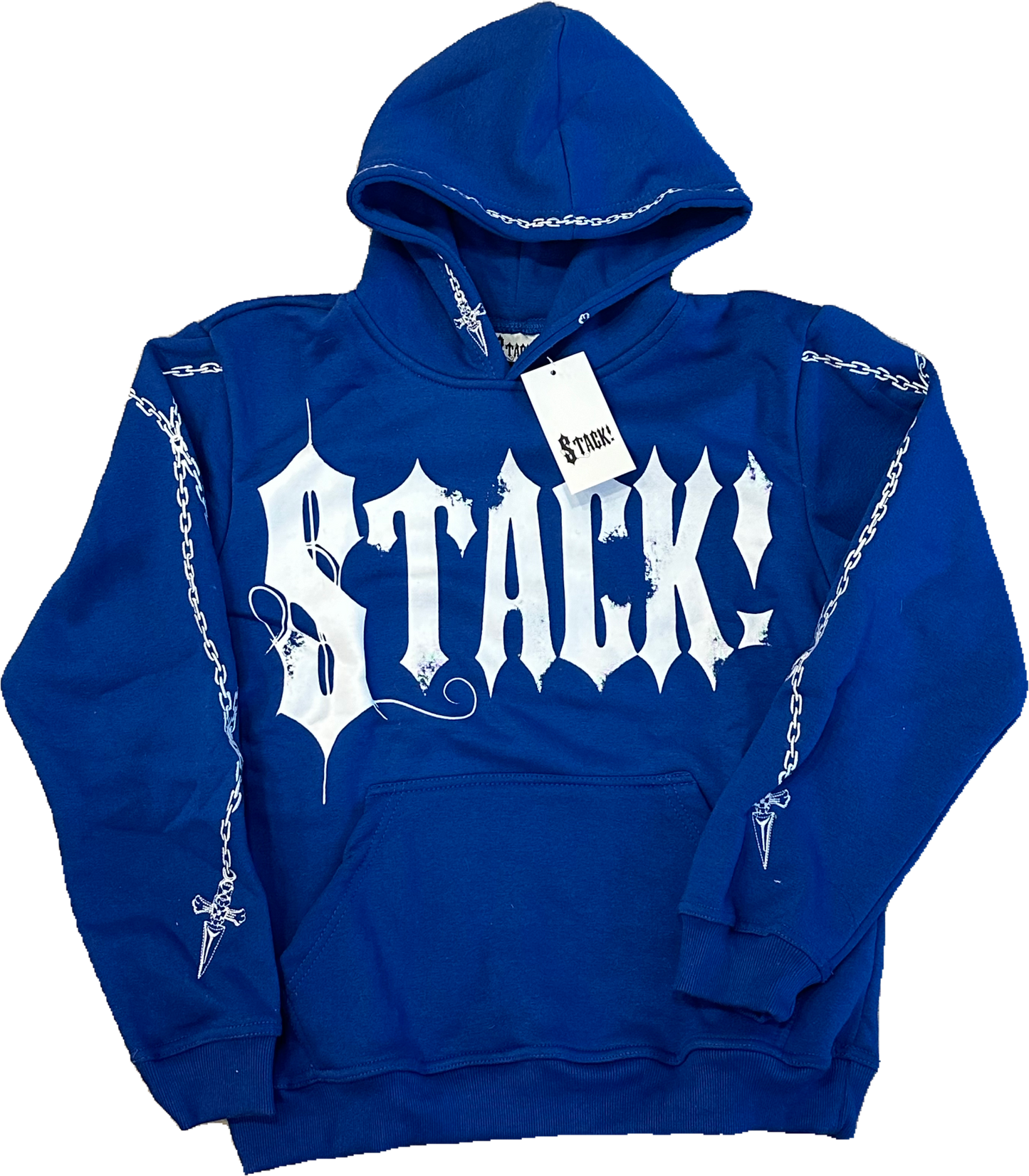 Military Blue Stack Hoodie